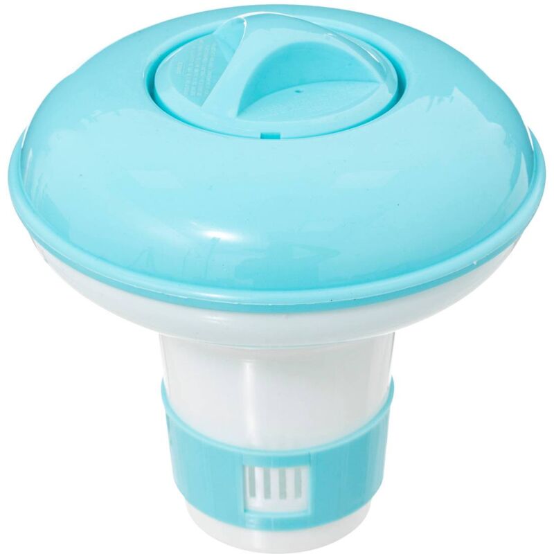 Towviy Lot De 2 Diffuseurs Chlore Flottants Pour Piscine - Distributeur Chimique Réglable 5 Pouces - Entretien Piscine Facile