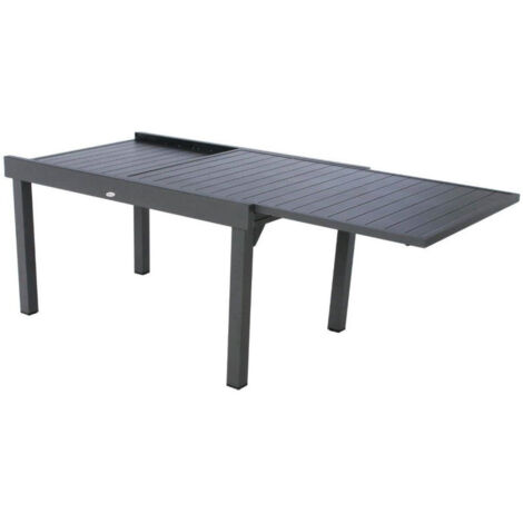 Table extensible HESPERIDE Piazza Graphite 10 places