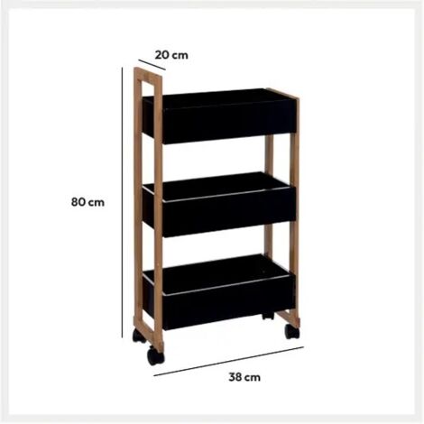 Scatola Portafazzoletti Five Naturéo - Design Moderno Con Coperchio, Colore Nero - Foto 7