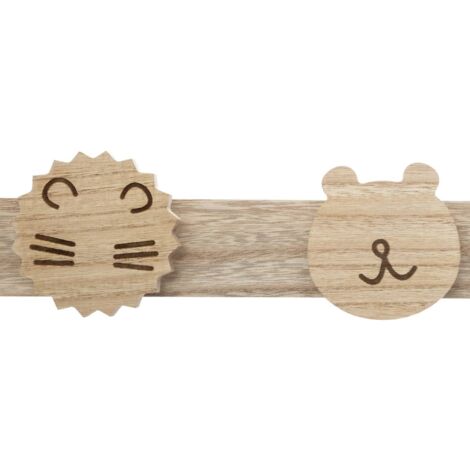 Percha infantil Wild - madera y pino - 55x8 -5 cm - Atmosphera créateur d'intérieur