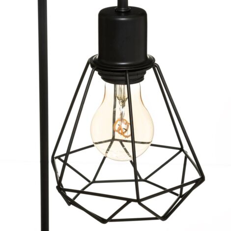 Lampada flave in metallo nero h46cm - Atmosphera créateur d'intérieur