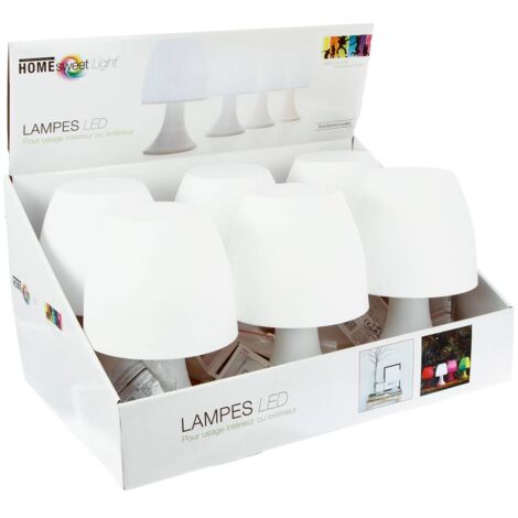 Lampada da esterno Dokk bianca H28cm - Atmosphera créateur d'intérieur