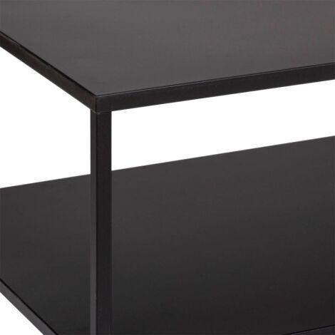 Porta tv in metallo nero gota 50x120cm - Atmosphera créateur d'intérieur