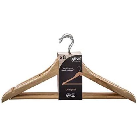 WHITE APPENDINI 11cm - Ganci Appendiabiti Bianchi Da 11 Cm Per Abiti, Camicie E Capi Leggeri - 3