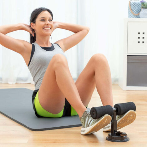 Barre de Maintien pour Abdominaux avec Fixation Ventouse et Guide d’Exercices CoreUp InnovaGoods (1/5)