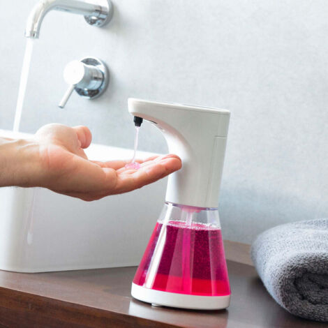 Distributeur automatique de savon avec capteur Sensoap InnovaGoods (1/5)
