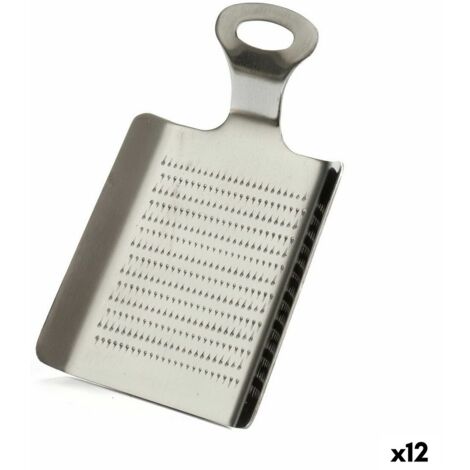 Gratoir Argenté Acier inoxydable Truffes 2 x 19 x 11 cm (12 Unités)
