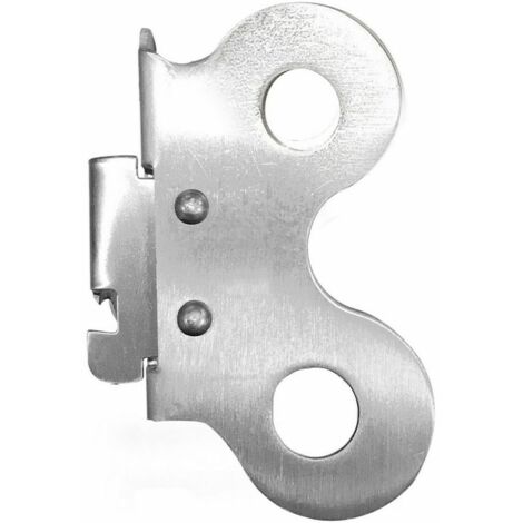 Ouvre-boîte Acier Argenté 7,3 x 4,6 cm 1,5 mm (12 Unités)