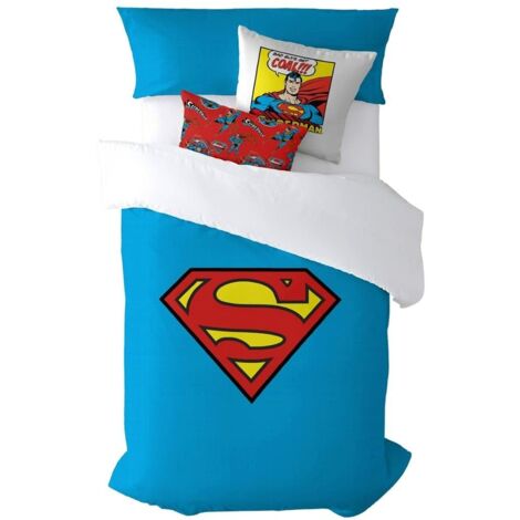 Housse de Couette Superman Superman Multicouleur 175 Fils 260 x 240 cm