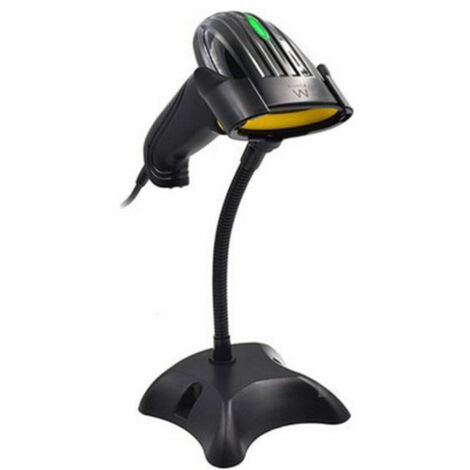 Lecteur de code barres avec support Ewent EW3400 LED USB Noir