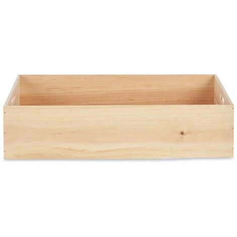 Boîte Décorative Bois de pin 40 x 14 x 60 cm (4 Unités)