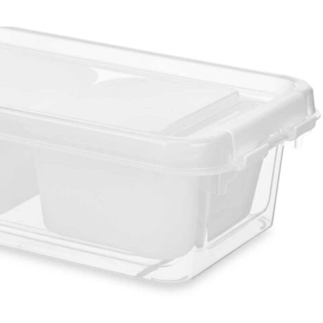 Organisateur Blanc Plastique 28,2 x 6 x 11,7 cm (12 Unités)