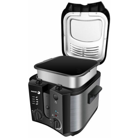 Friteuse FAGOR FGEC200 Noir Gris 1600 W