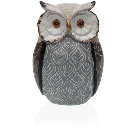 Figurine Décorative Versa Hibou (48 Pièces)