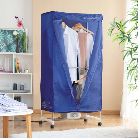 Séchoir Électrique Portatif à 2 Hauteurs Dupledry Blue InnovaGoods 1200 W (1/5)