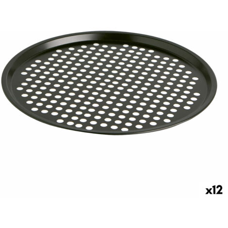 Plateau à Pizza Quid Sweet Grey 30cm - Acier Peint Antiadhésif | Four Et Lave-vaisselle