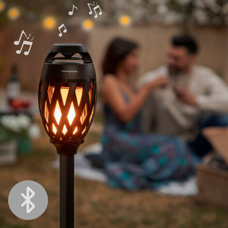 Altoparlante Bluetooth Blonbar Con Effetto Fiamma - 10W, IP65, Luce LED