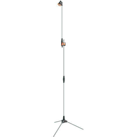 Claber Malibù, douche en aluminium sur trépied pour terrasse, jardin et camping (1/4)
