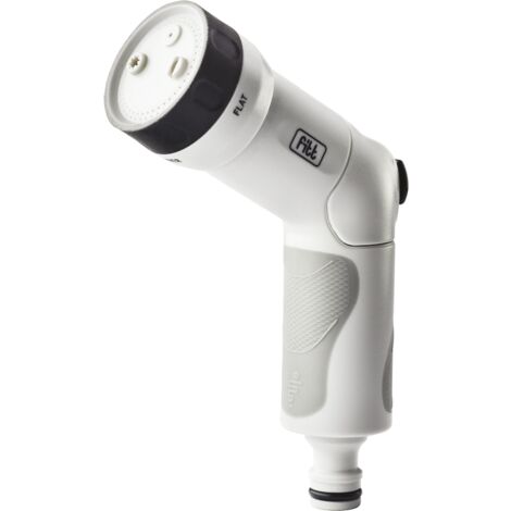 FITT Pistolet Compact Multifonction pour Tuyau d’Arrosage avec Réglage Continu du Débit. Culot Standard