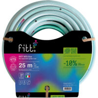 FITT NTS ECO 3/4" (19mm) 25 m – Tuyau d'arrosage de jardin robuste et malléable pour une utilisation intensive. Plus léger et durable
