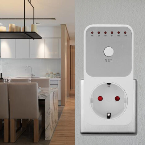 24h Timer-Stecker Mit USB - Countdown-Abschaltung Für Haushalt