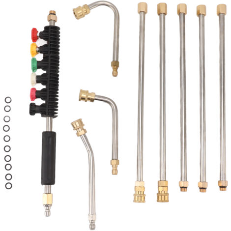 Hochdruckreiniger Verlängerungsstab 15cm - Messing Adapter Für Auto & Motorrad Reinigung