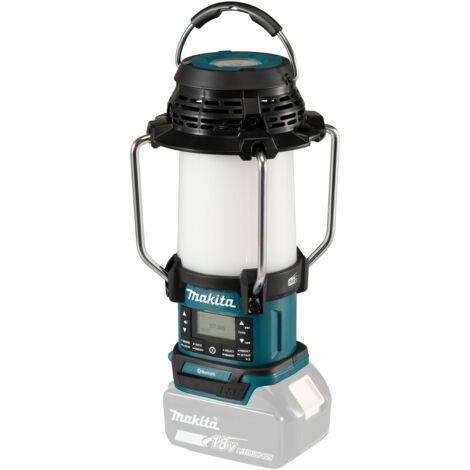Makita Radio senza filo con lanterna DAB+/FM/Bluetooth + USB, solo (DMR056)