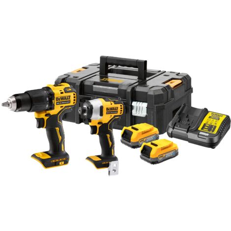 Batteria combinata DeWALT DCK2062E2T-DCD709 + DCF809 con 2x stack di potenza 1,7 (1/3)