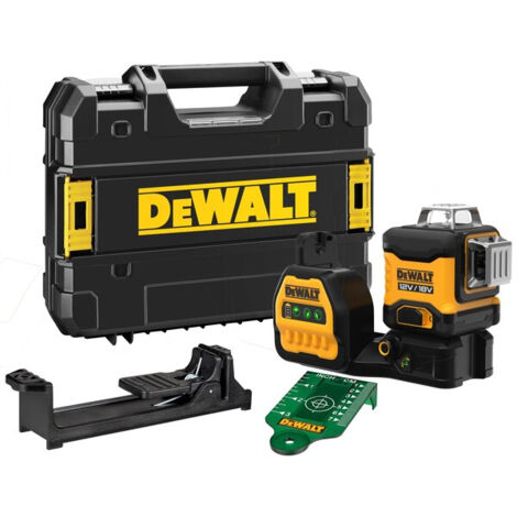 DeWALT Laser Multilinea Verde DCE089NG18, 3x360 12/18V Solo in TSTAK