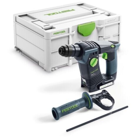 Trapano a percussione a batteria Festool BHC 18-Basic senza batteria e caricabatterie in Systainer M 187 (1/10)