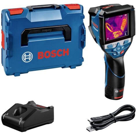 Termocamera Bosch GTC 600 C 12V con 1x batteria 2,0 Ah e caricabatterie in L-Boxx 136