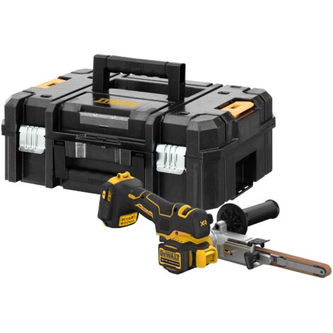 Lima a nastro a batteria DeWALT DCM200NT senza batteria e caricatore in TSTAK