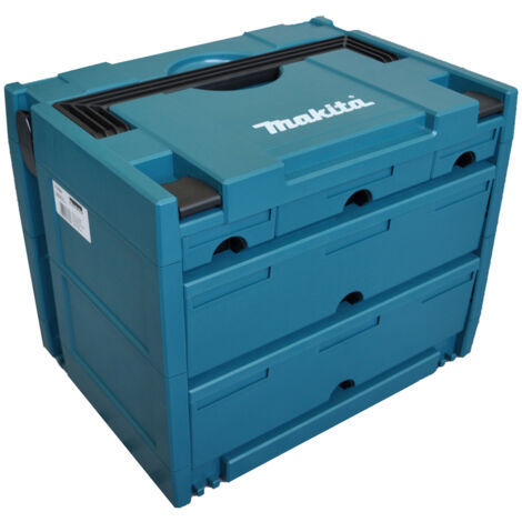 Valigia di sistema Makita MAKSTOR modello 4,5 P-84349, 5 cassetti, MAKPAC