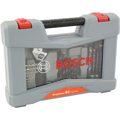 Bosch Premium X-Line Ensemble de forets et de visseuses 91 pièces 2608P00235 en coffret