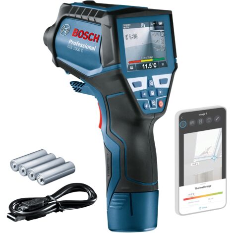 Rilevatore termico Bosch GIS 1000 C Professional in un set in scatola