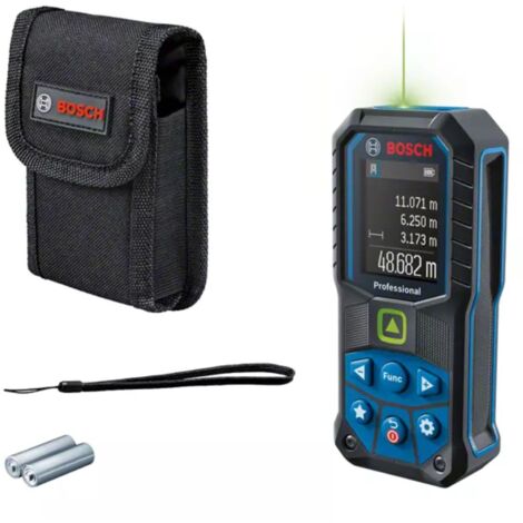 Bosch Accessori - Distanziometro laser, portata 50 m 0601072V00