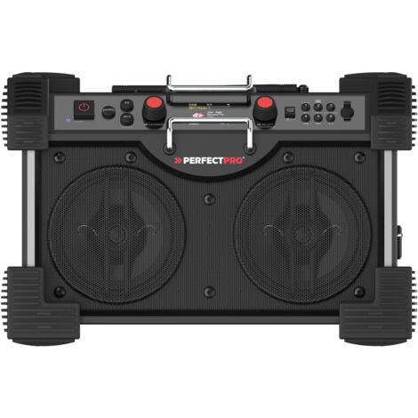 Radio da cantiere PerfectPro ROCKHART 18V - AMPShare senza batteria e caricabatterie