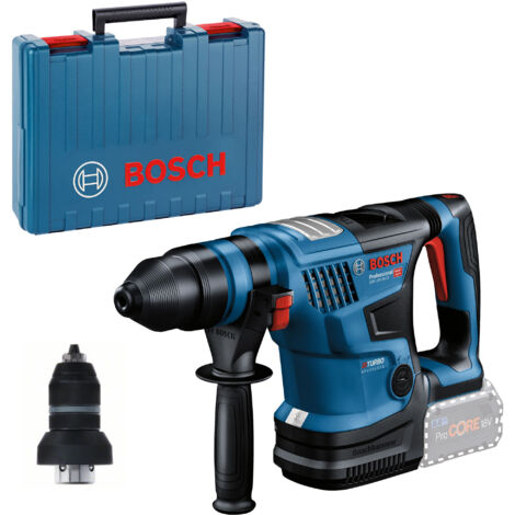 Martello rotante a batteria Bosch BITURBO GBH 18V-34 CF senza batteria senza caricabatterie in valigetta