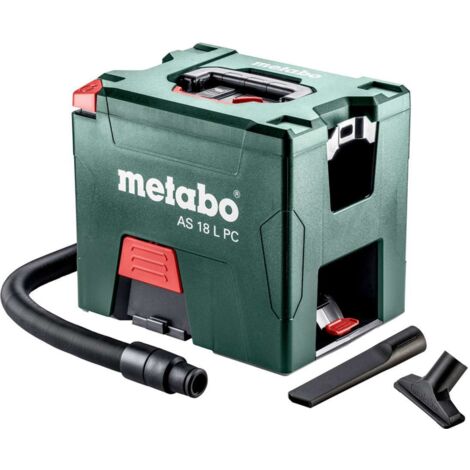 Aspirapolvere per PC 18 V AS 18 L - Pick+Mix (senza batteria) Metabo