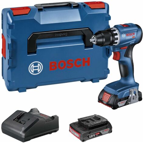 Bosch Professional GSR 18V-45 06019K3203 Trapano avvitatore a batteria 18 V 2.0 Ah Li-Ion incl. seconda batteria, incl.
