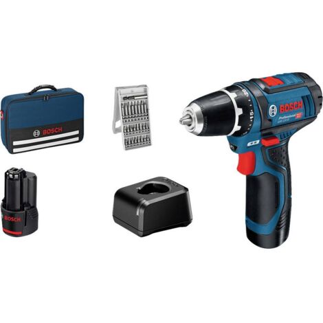 Trapano avvitatore BOSCH Professional GSR 12V-15 con 2 batterie e borsa (1/5)