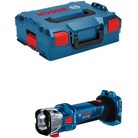 Utensile rotante a batteria Bosch GCU 18V-30 senza batteria e caricabatterie in L-BOXX 136