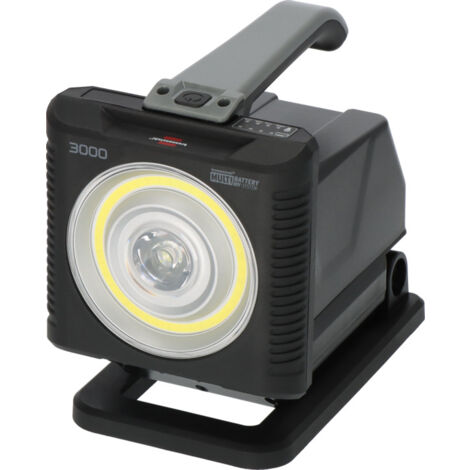 Lampada da Lavoro Dimmerabile con LED SMD Brennenstuhl, Lampada a Barra da Ispezione, 12 x SMD-LED da 570 lm, Pratica e Robusta Luce da Officina con Protezione IP65 e IK07, Cavo da
