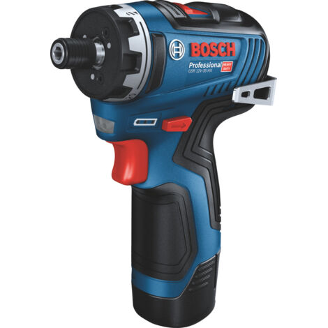 Avvitatore a batteria Bosch GSR 12V-35 HX con batteria 2x 3,0 Ah e caricabatterie in L-BOXX