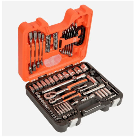Bahco S910 Set di bussole da 1/4" e 1/2" in confezione da 92 pezzi