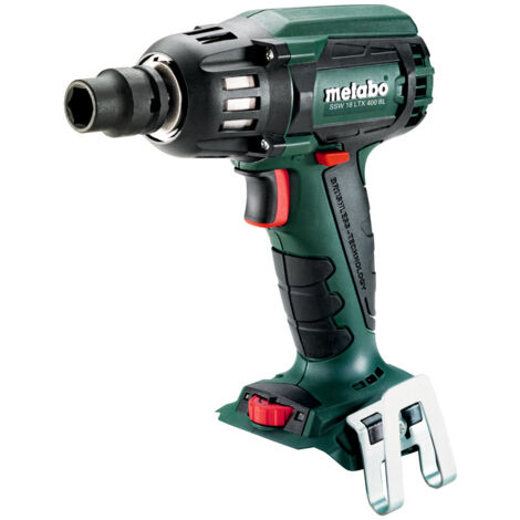 Avvitatore a impulsi a batteria Metabo SSW 18 LTX 400 BL senza batteria senza caricatore in metaBox