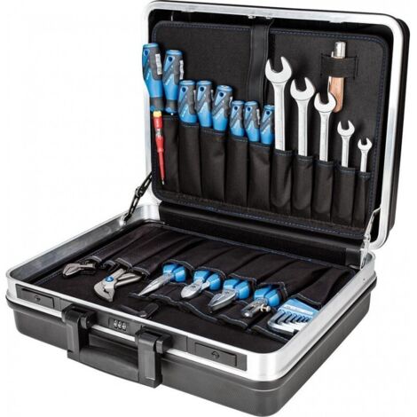 Assortimento di utensili Gedore 1041-001 74 pezzi universali in valigetta rigida