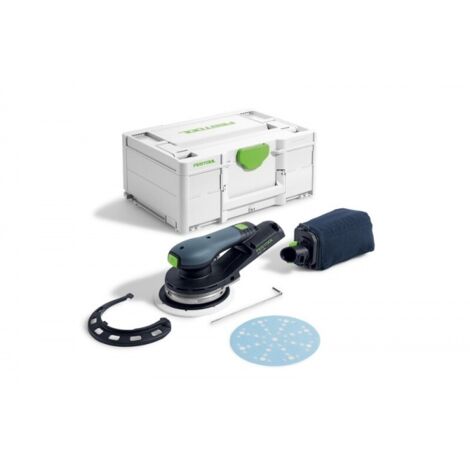Levigatrice rotorbitale a batteria Festool ETSC 2 150-Basic senza batteria e caricatore in Systainer