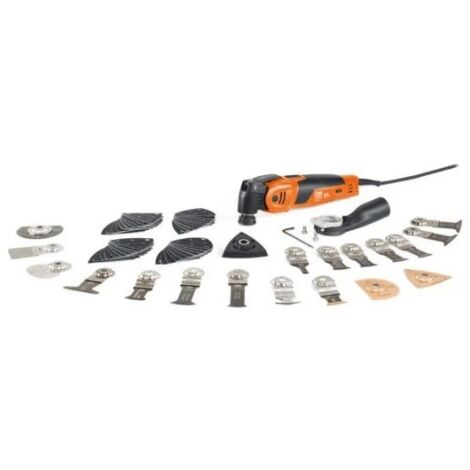 Fein MultiMaster MM 700 Max Top L-BOXX Utensile Multifunzione con 60 Accessori