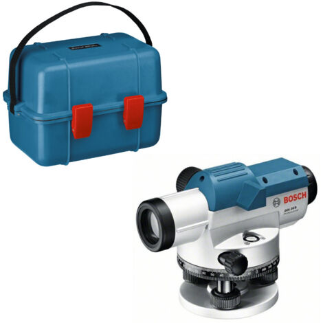 Bosch Accessori - Livellatore ottico, portata 100 m, con treppiede e accessori 0601068002
